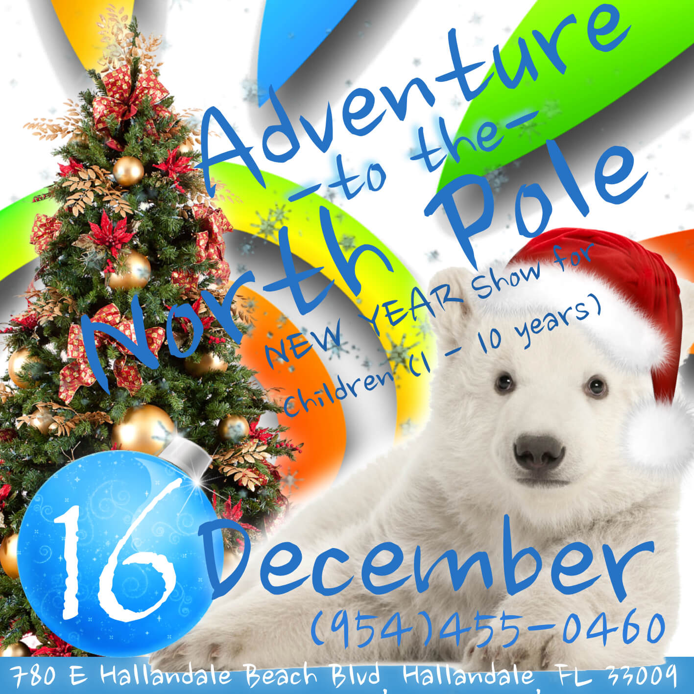 NEW YEAR SHOW for children 1-10 years!